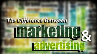 difference between marketing and advertising