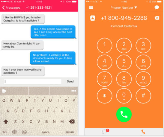 25 Android and iPhone Second Phone Number Apps for Business Only Calls - Phoner