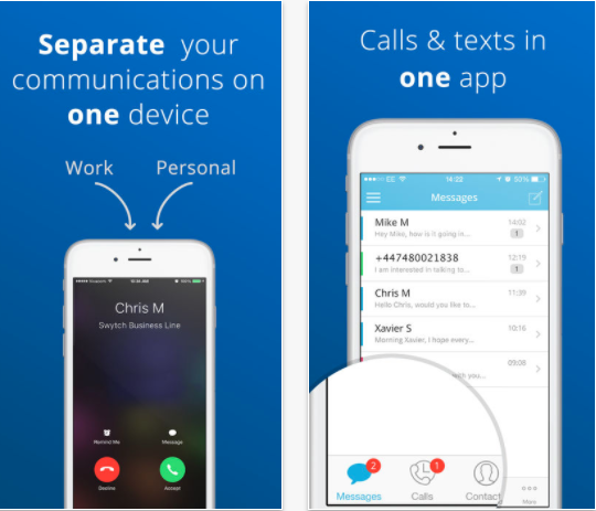 25 Android and iPhone Second Phone Number Apps for Business Only Calls - Swytch