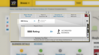 BBB Ratings on YP Business Listings