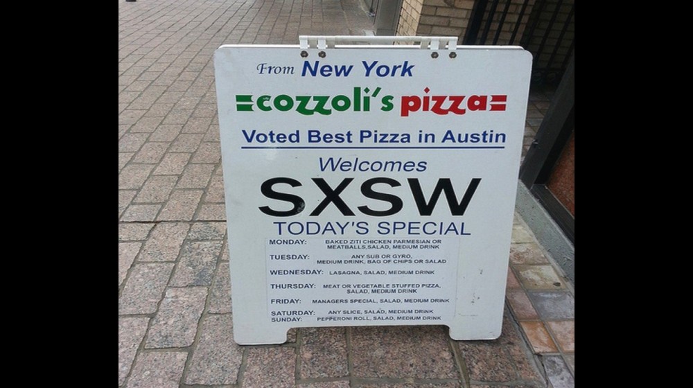 business signs work - example