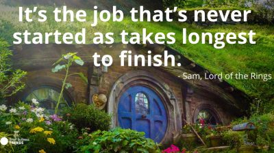 motivational lord rings movie hard work quote