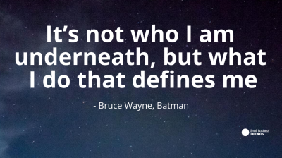 bruce wayne batman hard work quote