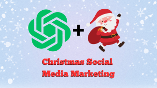 chatgpt prompt for social media marketing at christmas