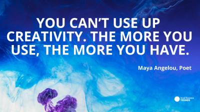 maya angelou quote creativity