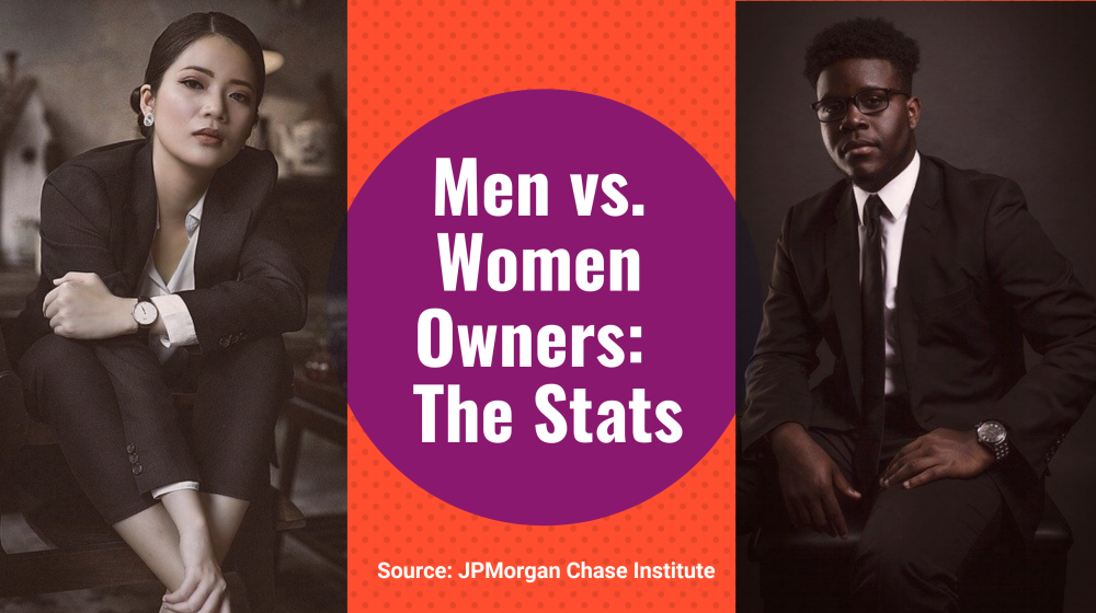 men versus women business onwership