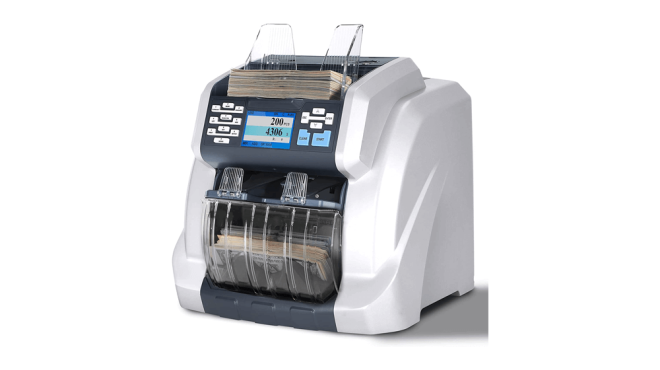 Ribao BCS-160 Two-Pocket Mixed Denomination Money Counter