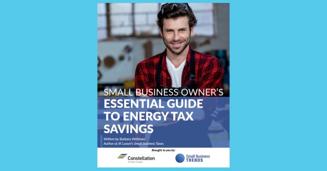 Energy Tax Savings Free Ebook